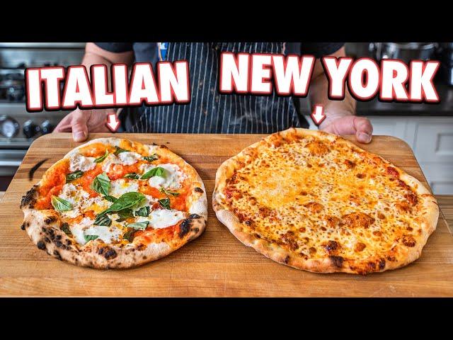 New York Pizza Vs. Italian Pizza