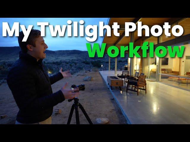 How I Shoot Real Estate Twilight Photos | My Simple Workflow