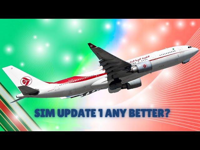 MSFS 2024 | *NEW* Sim Update 1 Performance & Stability Test | iniBuilds A330