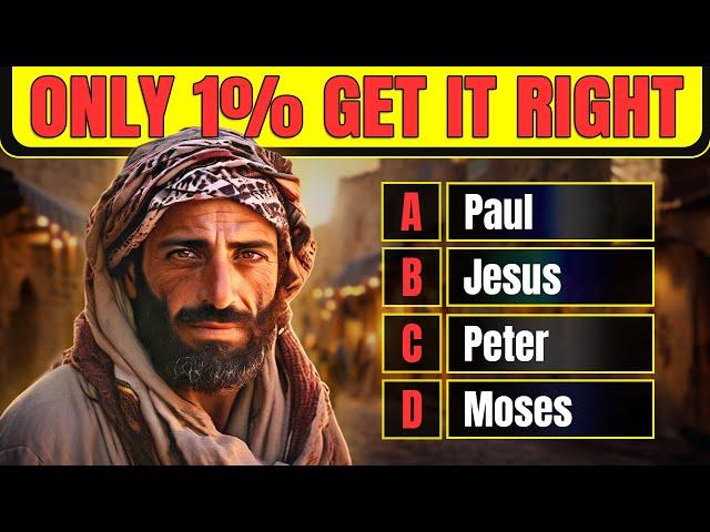 25 BIBLE QUESTIONS ABOUT THE NEW TESTAMENT TO TEST YOUR BIBLE KNOWLEDGE | The Bible Quiz