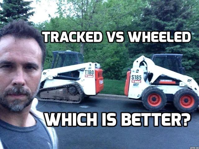 Heavy Equipment Comparison Tracked vs Wheeled Skid Steer.