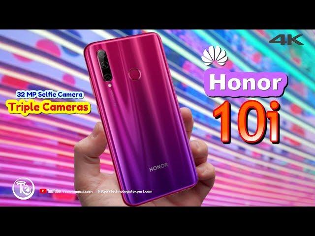 HONOR 10i Official renders reveal the features!!!