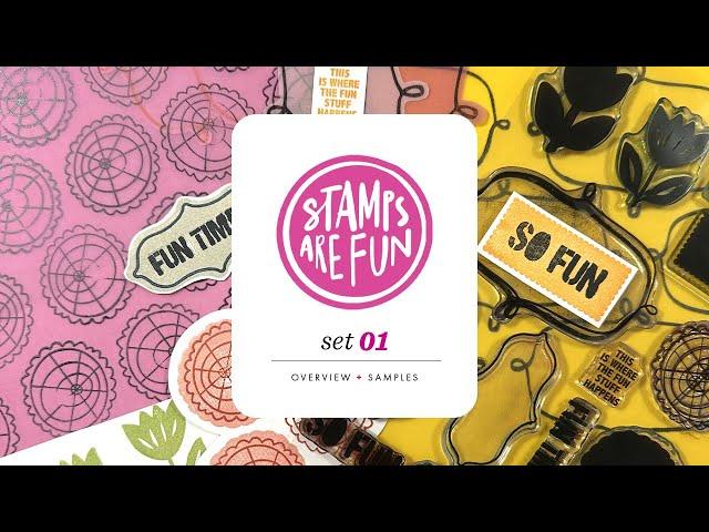 Stamps Are Fun | Playing With Set 01