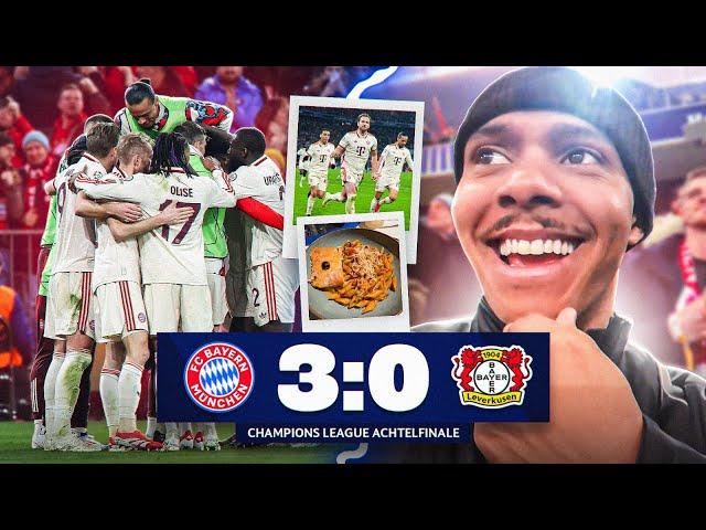 FC Bayern vs Bayer Leverkusen - UCL Stadionvlog  | BAYERN DOMINAZ | Niklas Wilson