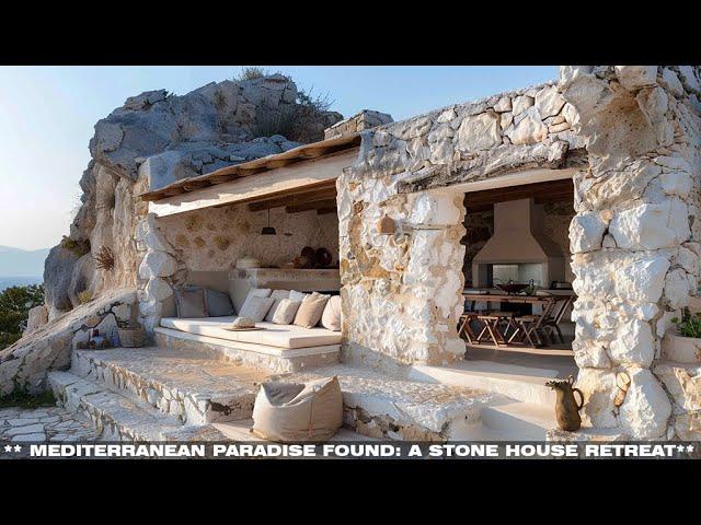 ️ Step Back in Time: Exploring a Historic Greek Stone House | Inside a Traditional Stone House