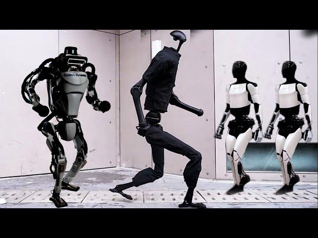 Tesla Optimus Gen 2, Unitree H1 and Atlas Dynamic - Best Humanoid Robots.