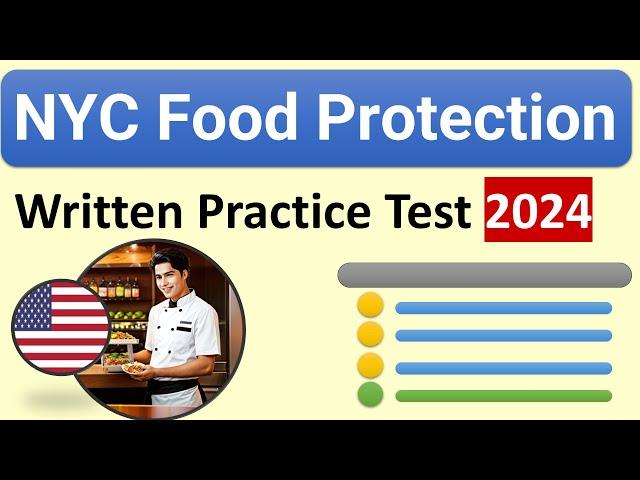 NYC Food Protection Practice Test 2024 #newyork #restaurantmanagement