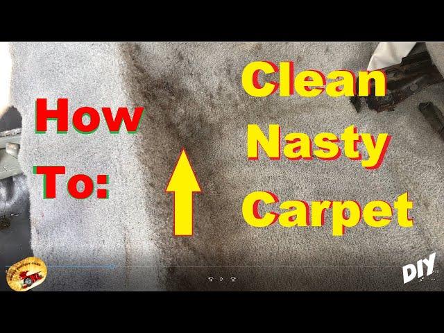 AMAZING Way To SUPER CLEAN The NASTIEST & DIRTEST Carpet & Upholstery!