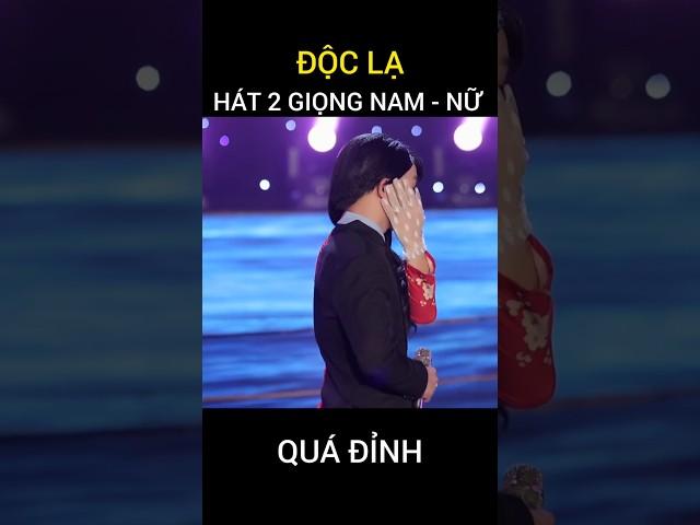 Siêu Đỉnh ! Chàng Trai Hát 2 Giọng NAM - NỮ Quá Đỉnh | Giận Mà Thương - Lê Cường