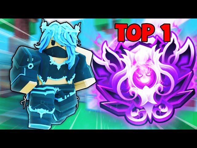 Hitting TOP 1 RANK with ELEKTRA (Roblox Bedwars)