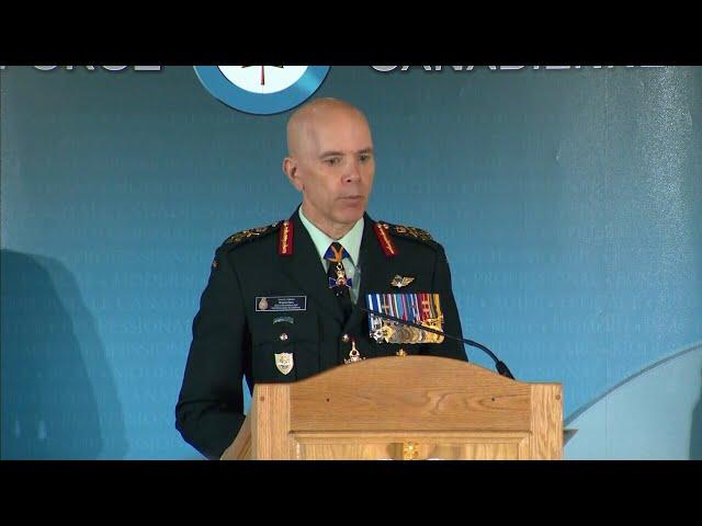 Royal Canadian Air Force change of command ceremony | FULL