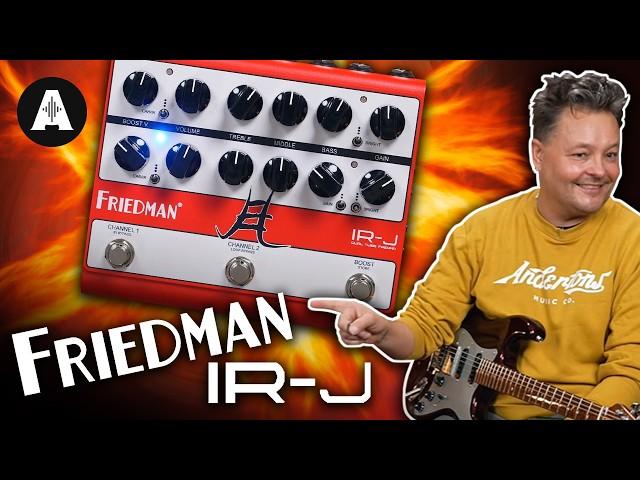 Insane Valve-powered Preamp Pedal - New Friedman IR-J Jake E. Lee