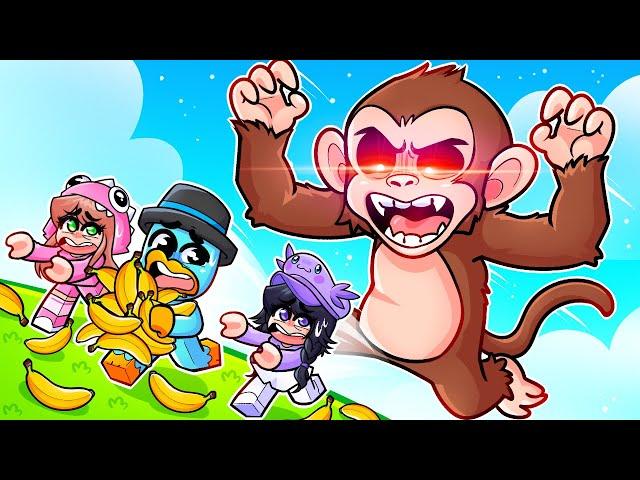 ESCAPA de los MONOS en Roblox!