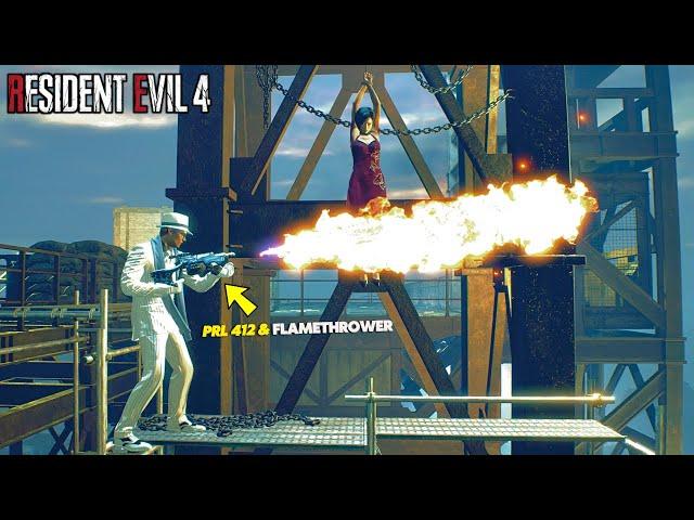 GW BERHASIL TEMUKAN PRL 412 & FLAMETHROWER DI RE 4 REMAKE !! Rahasia Tersembunyi di Resident Evil 4