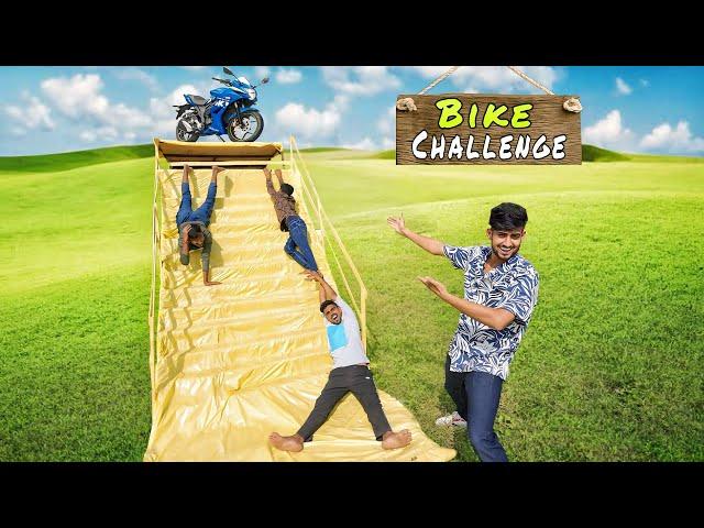 Oil slide challenge winner will get brand new bike 