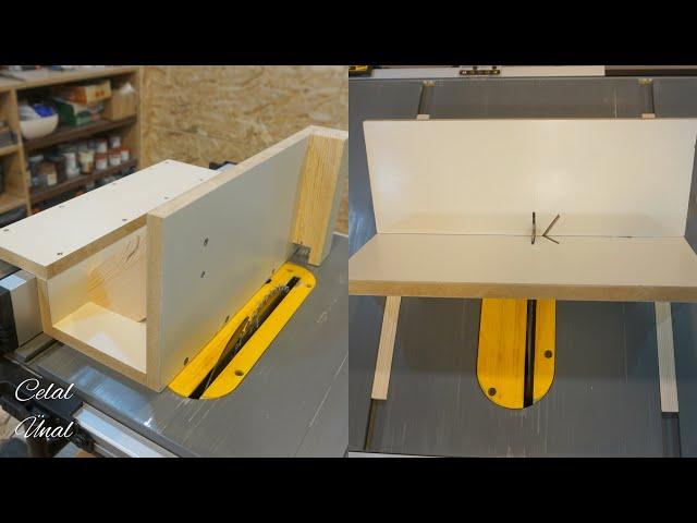 Spline Jig and Tenon Jig for the Table Saw