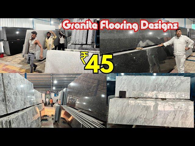 Hyderabad Granite, Marbles from Factory ₹ 45 price Granite Flooring Designs 2025 | marble market