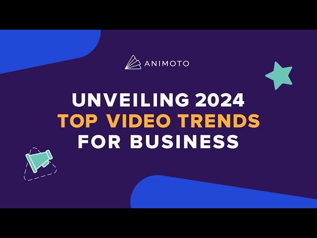 Top Video Trends in 2024 | Animoto