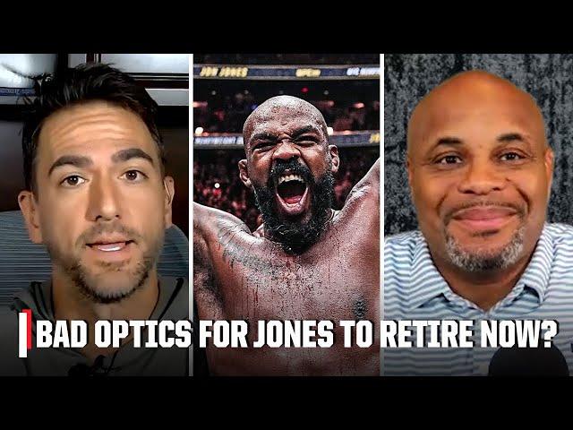  DC reacts to Jon Jones' SURPRISE retirement  Did Jones KNOW he'd lose to Tom Aspinall? | ESPN MMA