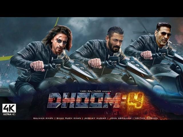 Dhoom 4 Full Movie 2024 | New Hindi Action Blockbuster Movie 2024 | Shahrukh Khan, Hrithik, Abhishek