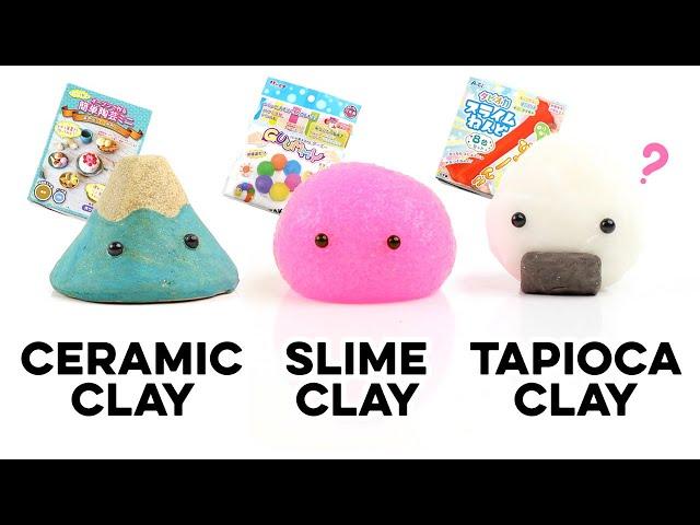 3 Rare Clays You've Never Heard Of! #diy #japan