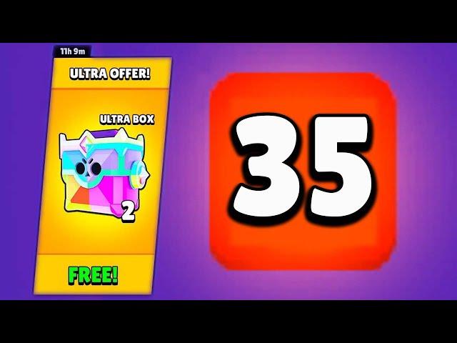 NEW GIFTS!!+35 BRAWL STARS UPDATE REWARDS!!!