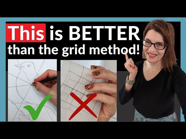 BETTER than the Grid Method: Scale up drawings faster and easier!