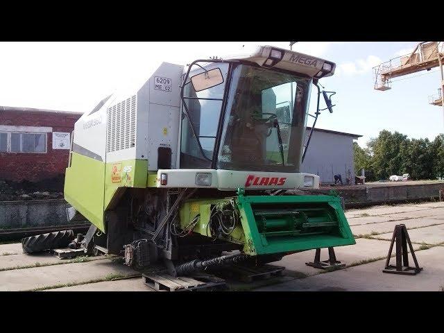 МЕГА комбайн - CLAAS Mega 360 - Настоящее немецкое качество!