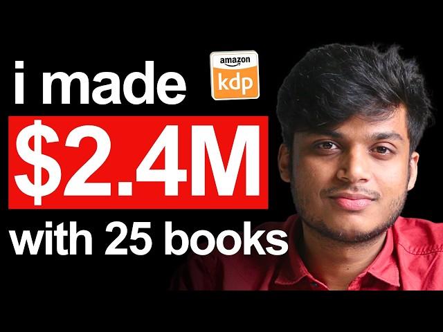 $2.4 MILLION with ONLY 25 Books - INSANE Amazon KDP Success Story