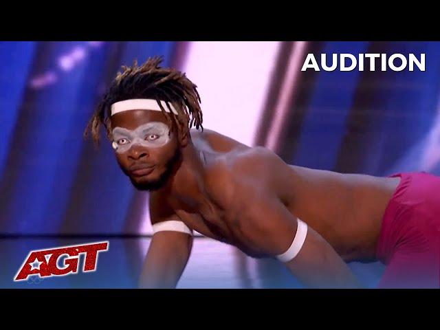 Dflex: The Most FLEXIBLE Man in Nigeria WOWS on America's Got Talent!