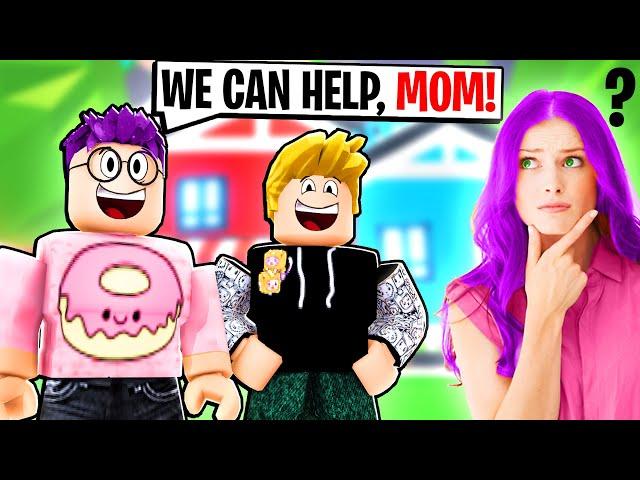 Can We TEACH A MOM How to Play ROBLOX ADOPT ME?! (*REAL MOM*!)