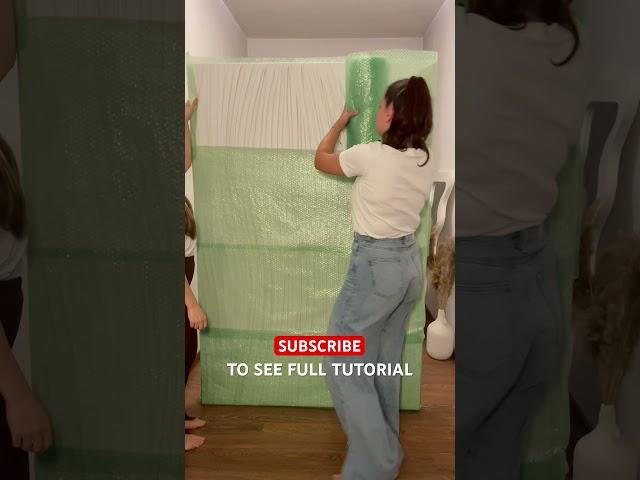 diy large fabric painting #fabricpainting #3dpainting