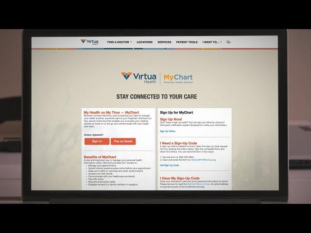 MyChart: MyChart Sign-Up Tutorial