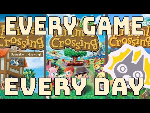 Playing EVERY Animal Crossing INTRO! New Year, 5 New Towns!