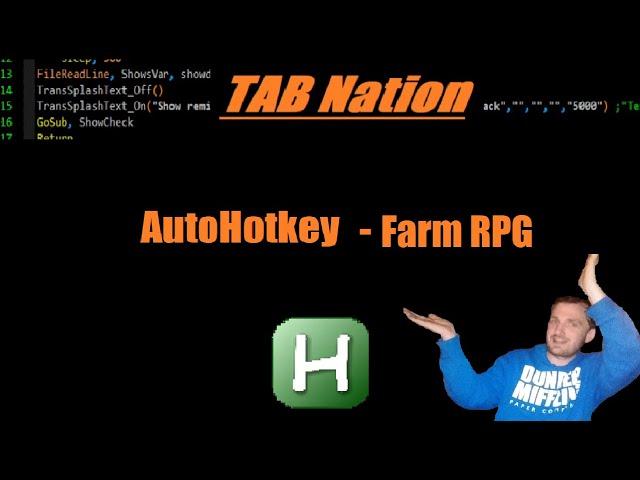 AutoHotkey - Automate FarmRPG - Farming, Fishing, Exploring