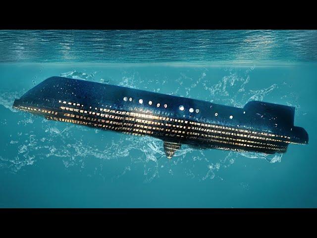 2000 Tourists Trapped In a Sinking Upside Down Cruise Liner, And The Air is Running Out