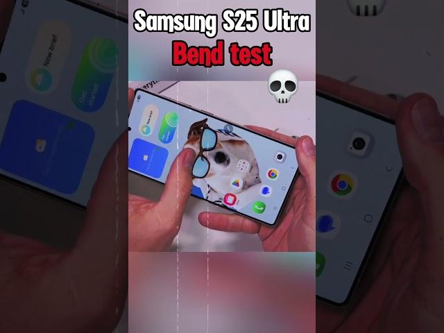  Samsung S25 Ultra Bend Test – The Moment of TRUTH! Will It SURVIVE?! #shorts#viralvideo