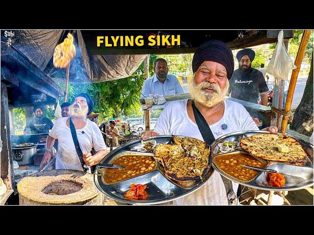 30/- Energetic FLYING SINGH ka Speedy Nashta | Street Food India vlog