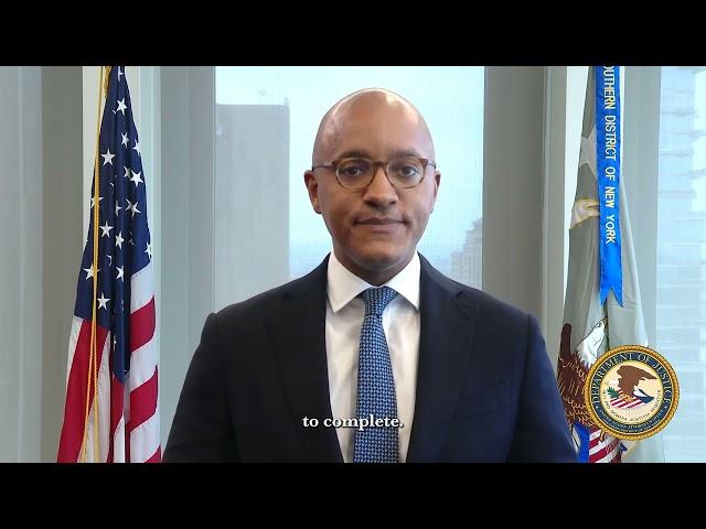 U.S. Attorney Damian Williams Announces Arrest Of Two For Attacking Ethereum Blockchain