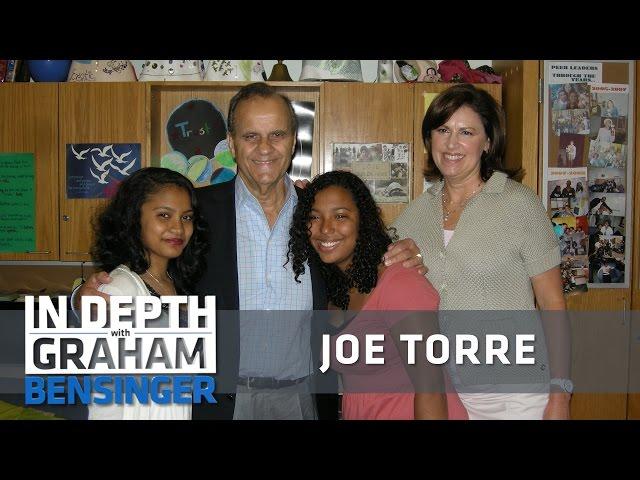 Joe Torre on domestic violence and his foundation