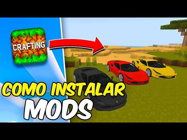 Como INSTALAR Mods Para CRAFTING And Building *Fácil*