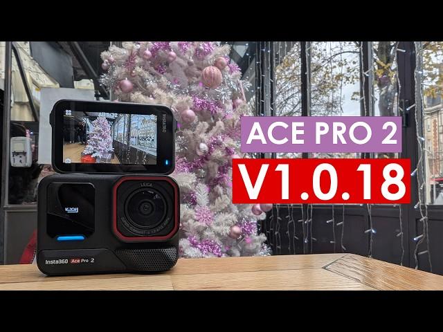 Insta360 Ace Pro 2 - Firmware Update V1.0.18 - Complete Test