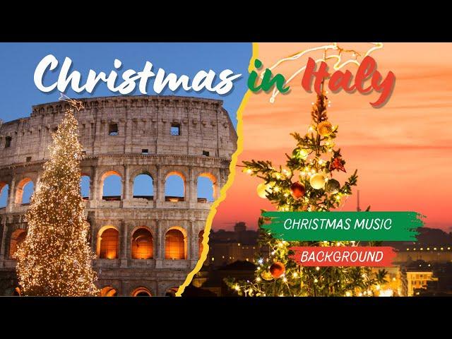 Christmas in Italy: Lights and Magic Looping Holiday Music