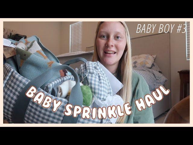 baby sprinkle haul || baby boy #3