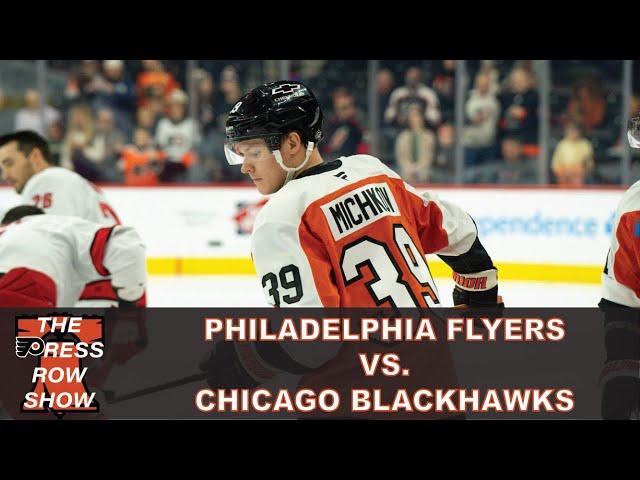 Philadelphia Flyers vs. Chicago Blackhawks (11/23/24) - The Press Row Show: Pregame, INTs, Postgame