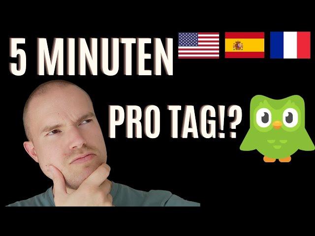 Sprachen lernen mit 5 Minuten am Tag - Marketing-Trick oder realistisch?