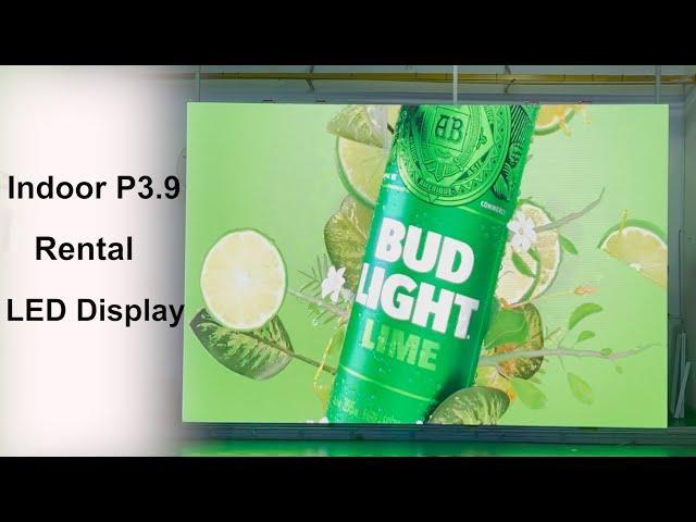 NSE Indoor P3.9 High Definition Rental LED Display/Screen/Sign