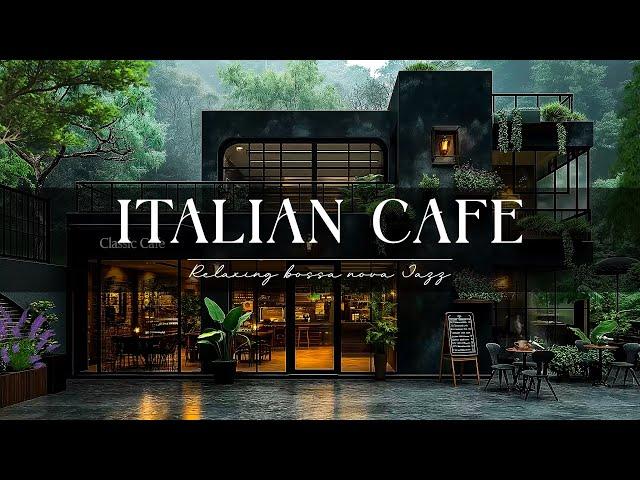  Italian Bossa Nova Jazz Piano - Relaxing Coffee Shop Ambience in Positano for Relax and Unwind