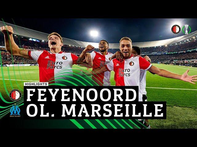 Our dream is alive and kicking. | Highlights Feyenoord - Olympique Marseille | #UECL 2021-2022