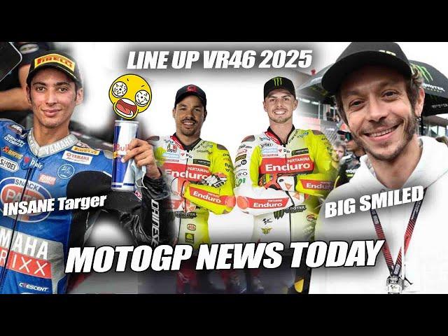 EVERYONE SHOCKED CONFIRMED Line Up VR46 TEAM 2025, Rossi Smiled, Toprak Will Ride Yamaha Satellite